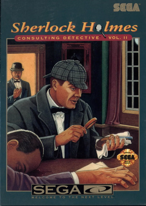 Sherlock Holmes - Consulting Detective Vol. II (USA) (Disc 2) Sega CD Game Cover